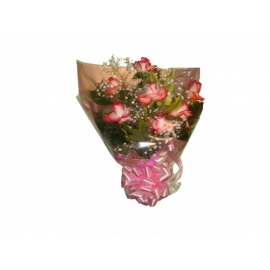 buquê c/ 7 rosas colombianas